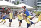 Líder do Circuito, AHPA/SESPOR/SICOOB volta a jogar pelo Paranaense de Handebol de Praia no fim de semana