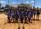 Dobradinha da AHPA/SESPOR/SICOOB no Paranaense Cadete de Handebol de Praia