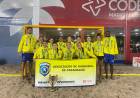 AHPA/SESPOR/SICOOB é bronze no Brasileiro Cadete de Handebol de Praia