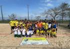 2º Festival de Mini-Handebol de Praia reúne crianças no Aeroparque em Paranaguá