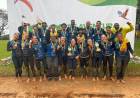 AHPA/SESPOR/SICOOB/Paranaguá conquista títulos masculino e feminino na abertura do Circuito Paranaense de Handebol de Praia 2026