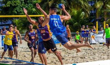 Paranaguá recebe Paranaense de Beach Handball neste fim de semana
