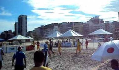 AHPA Paranaguá x Santa Helena - 4ª Etapa Paranaense de HandBeach - 1º Set