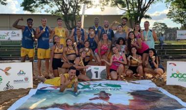 AHPA/SESPOR é Campeã Paranaense de Handebol de Praia