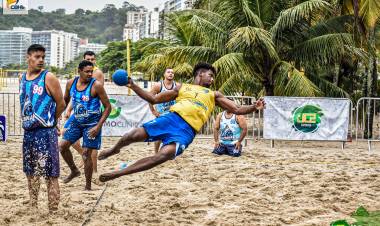 AHPA/SESPOR disputa Brasileiro de Handebol de Praia em Santos