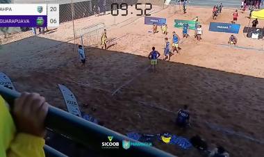 Circuito Paranaense de Handebol de Praia - AHPA/SESPOR/SICOOB/BANANINA x Guarapuava