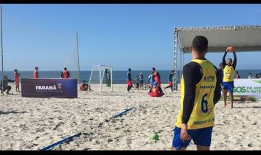 Circuito Paranaense de Handebol de Praia - Adulto FEM FINAIS (AHPA/Paranaguá x Ubiratã)