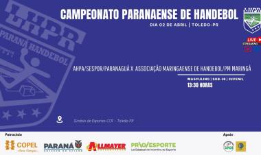 AHPA/SESPOR/SICOOB/Bananina x Maringá - Paranaense Juvenil - 1⁰ tempo