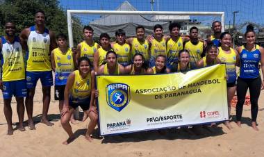 2ª Clínica de Handebol de Praia agitou litoral catarinense