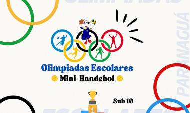 AHPA/SESPOR/SICOOB realiza a 1ª Etapa das Olimpíadas Escolares de Mini-Handebol 2025
