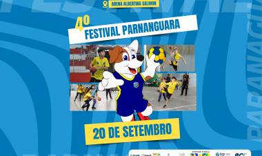 4º Festival Parnanguara promete movimentar a Arena Albertina Salmon com muita energia e esporte