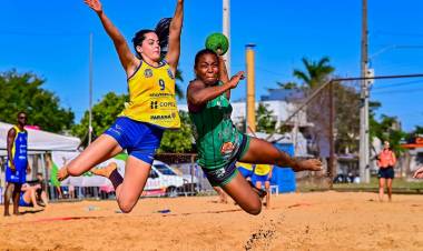 Paranaguá, potência do Handebol de Praia paranaense, vai em busca de mais um título no 67º Jogos Abertos do Paraná