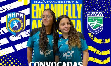 Talento de Paranaguá em destaque: atletas da AHPA são convocadas para a Seleção Paranaense Infantil de Handebol
