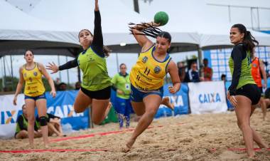 Paranaguá vira a capital do handebol de praia neste fim de semana com a 3ª etapa do Circuito Paranaense