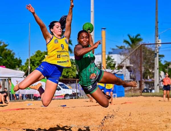 Paranaguá, potência do Handebol de Praia paranaense, vai em busca de mais um título no 67º Jogos Abertos do Paraná