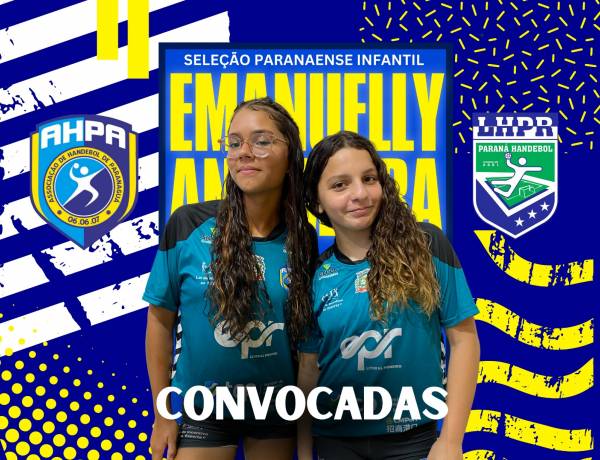 Talento de Paranaguá em destaque: atletas da AHPA são convocadas para a Seleção Paranaense Infantil de Handebol