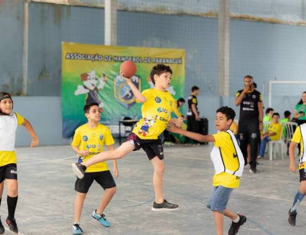 1ª Etapa das Olimpíadas Escolares de Mini-Handebol acontece nesta sexta-feira na Arena Albertina Salmon