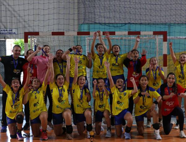 AHPA/SESPOR/SICOOB/Paranaguá conquista o título do Grand Prix Sub-14 Feminino de Handebol 2026