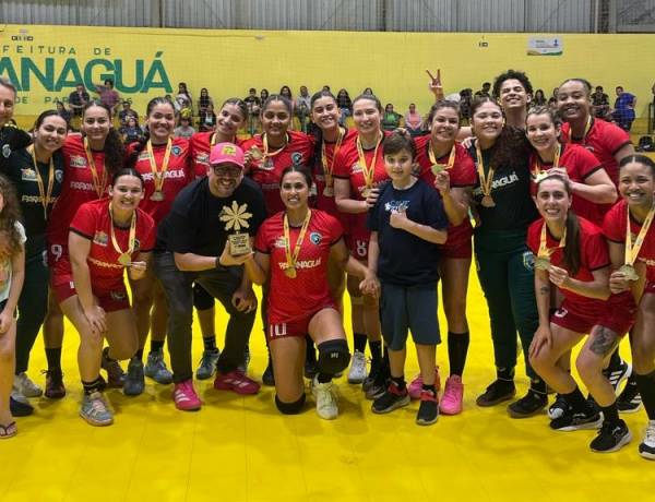 Handebol de Paranaguá conquista títulos feminino e masculino na fase Macrorregional dos Jogos Abertos do Paraná 2026