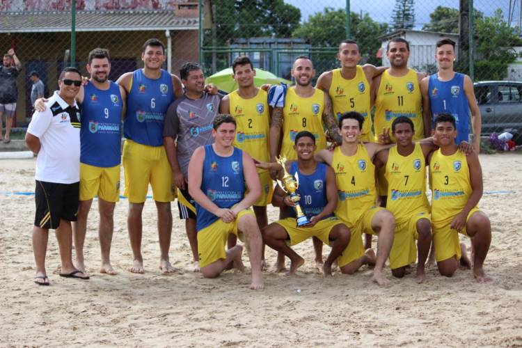 AHPA/SESPOR confirma favoritismo e conquista mais uma etapa do Paranaense de Beach Handball