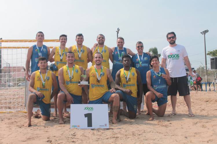 Equipes da AHPA/SESPOR conquistam primeira etapa da Copa Paraná de Handebol de Areia