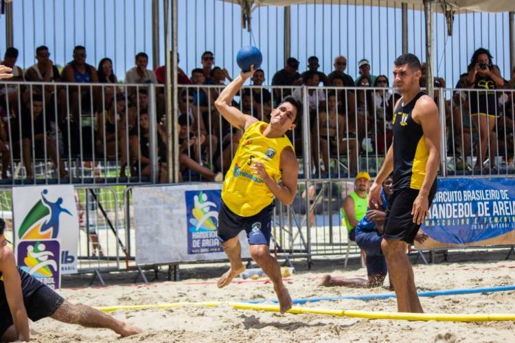 AHPA/SESPOR inicia caminhada no Brasileiro de Beach Handball