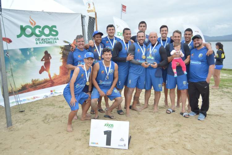 Equipes da AHPA/SESPOR conquistam ouro na Copa Paraná de Handebol de Areia