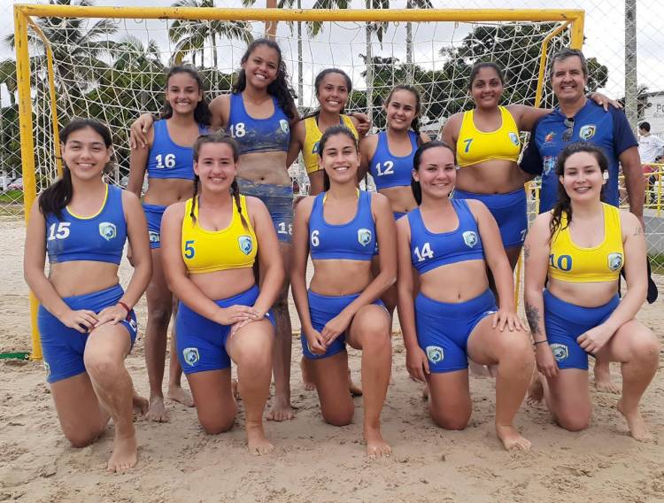 Jovem equipe parnanguara é vice-campeão da Copa Antonina de Beach Handball