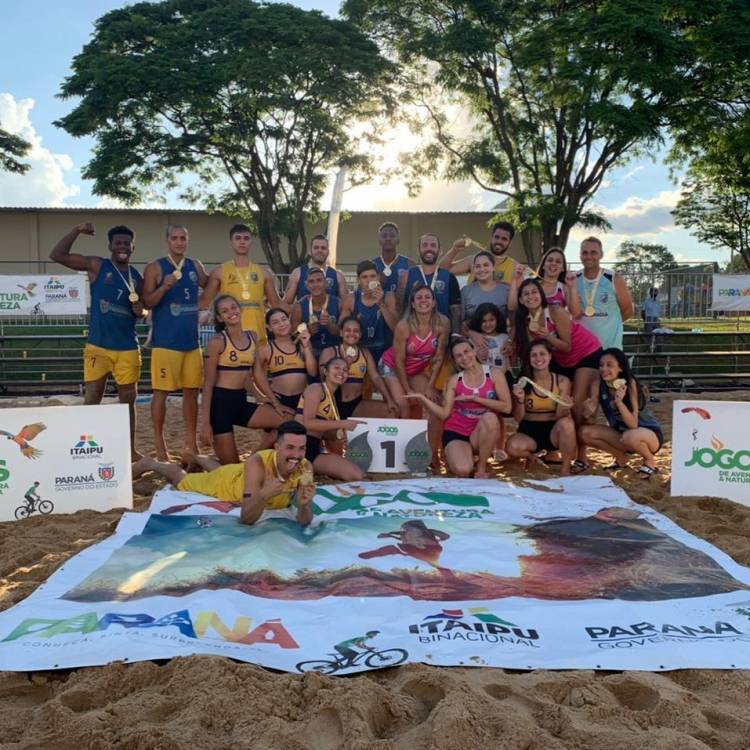 AHPA/SESPOR é Campeã Paranaense de Handebol de Praia