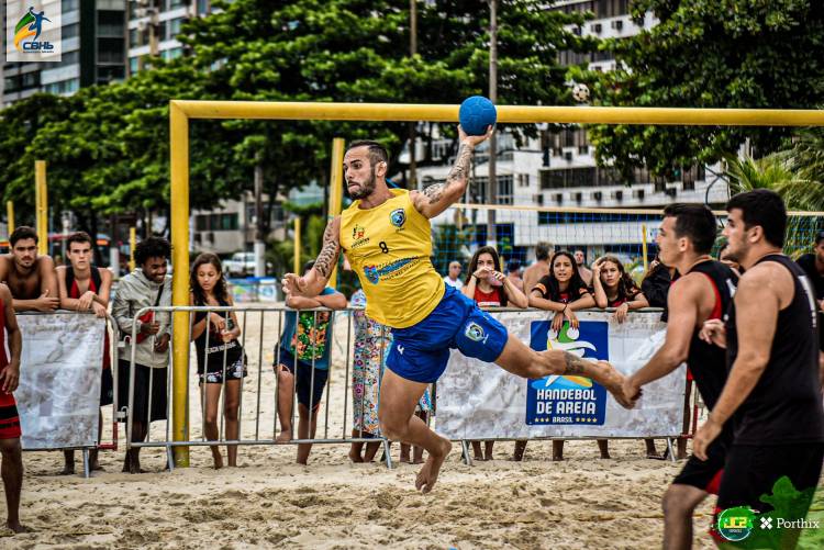 AHPA/SESPOR disputa Brasileiro de Handebol de Praia em Santos