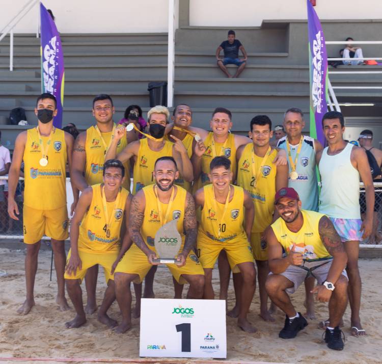 Campeã invicta da 1ª Etapa, AHPA/SESPOR larga na frente no Circuito Paranaense de Handebol de Praia 2022