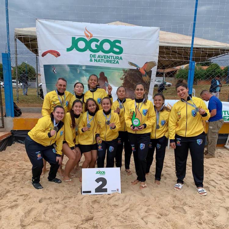 AHPA/SESPOR é Campeã da 4ª Etapa do Paranaense de Handebol de Praia