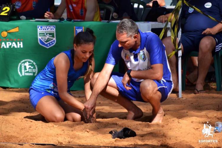 É da AHPA/SESPOR/SICOOB/Bananina, o Melhor Técnico de Handebol de Praia de 2022