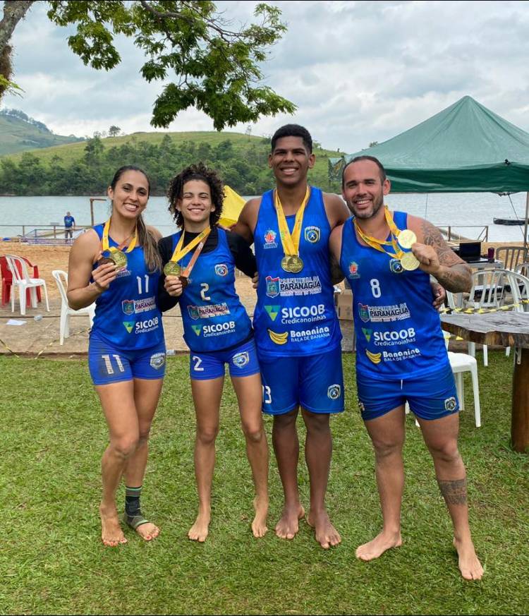 AHPA/SESPOR/SICOOB/Bananina é Campeã da 4ª Etapa do Paranaense de Handebol de Praia