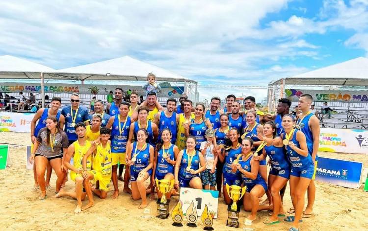 AHPA/SESPOR/SICOOB domina Etapa Final do Paranaense de Handebol de Praia