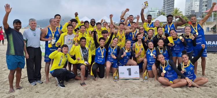 2ª Etapa do Paranaense de handebol de praia termina com vitória da AHPA/SESPOR/SICOOB