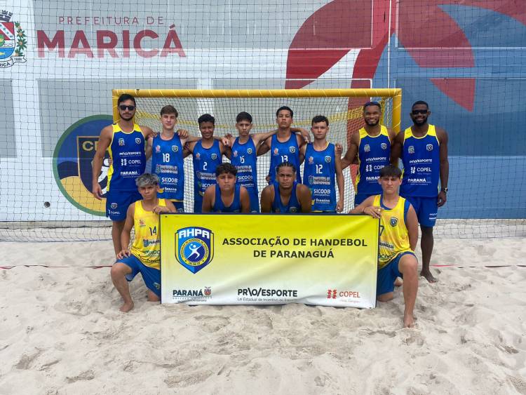 AHPA/SESPOR/SICOOB é bronze no Brasileiro Cadete de Handebol de Praia