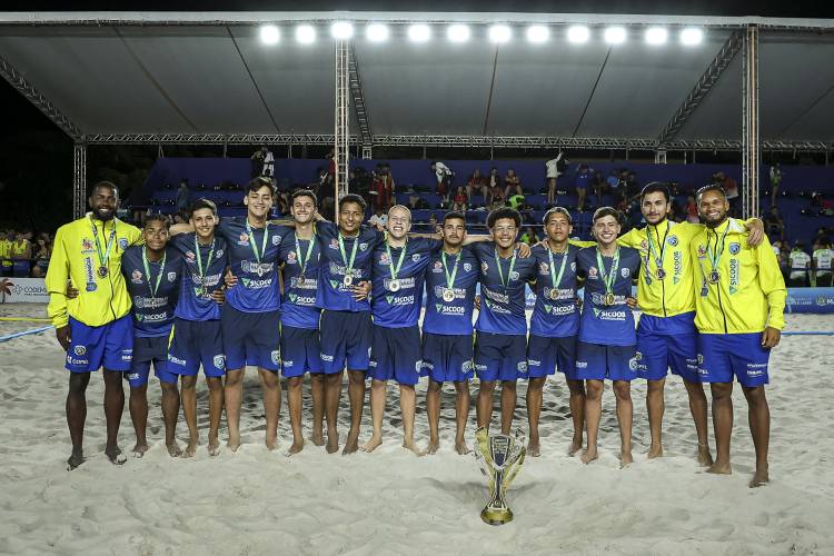 AHPA/SESPOR/SICOOB é Campeã Brasieira Juvenil de Handebol de Praia 
