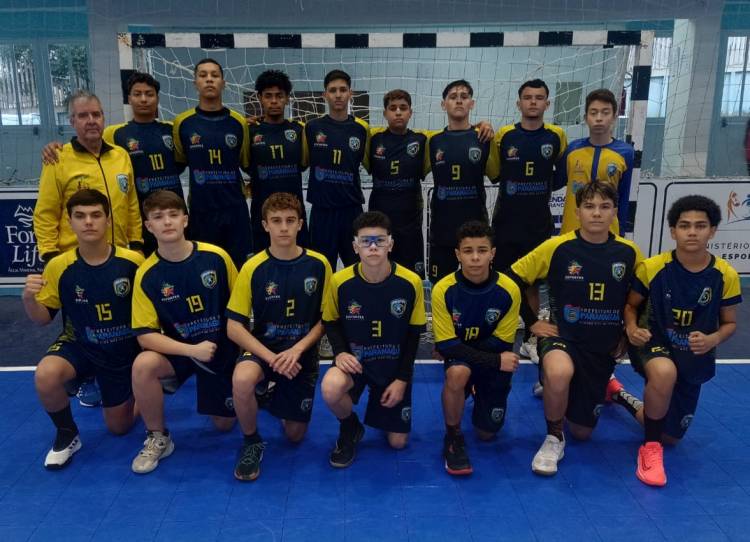 Paranaguá garante vagas nas semifinais do handebol nos 37º Jogos da Juventude do Paraná 2025