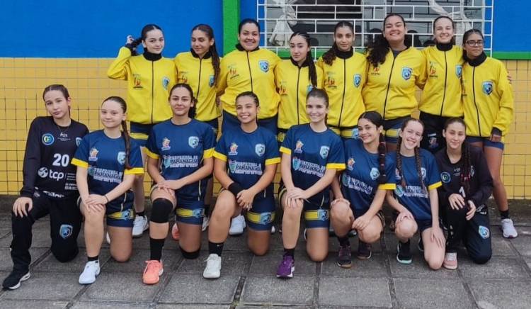Paranaguá garante vagas nas semifinais do handebol nos 37º Jogos da Juventude do Paraná 2025