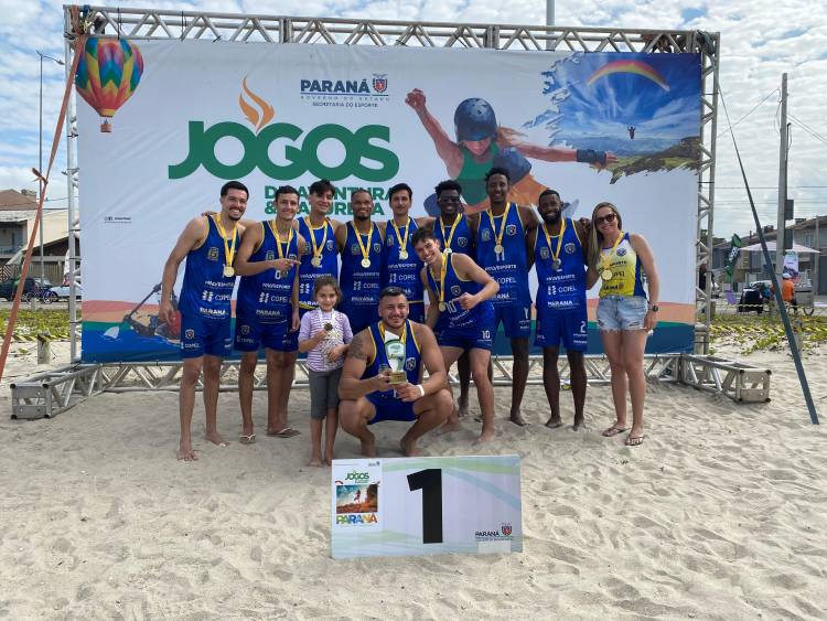 AHPA/SESPOR/SICOOB/PARANAGUÁ brilha na 1ª Etapa do Circuito Paranaense de Handebol de Praia 2025 em Matinhos