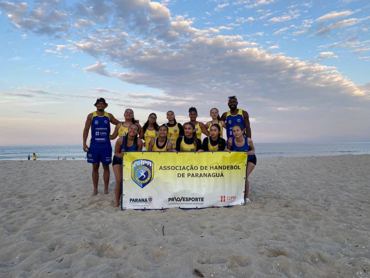 AHPA/SESPOR/SICOOB/Paranaguá conquista título no Adulto Masculino e brilha na 1ª Etapa do Circuito Brasileiro de Handebol de Praia 2025