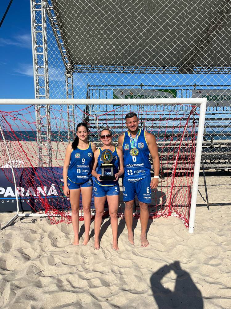 AHPA/SESPOR/SICOOB/Paranaguá conquista título no Adulto Masculino e brilha na 1ª Etapa do Circuito Brasileiro de Handebol de Praia 2025