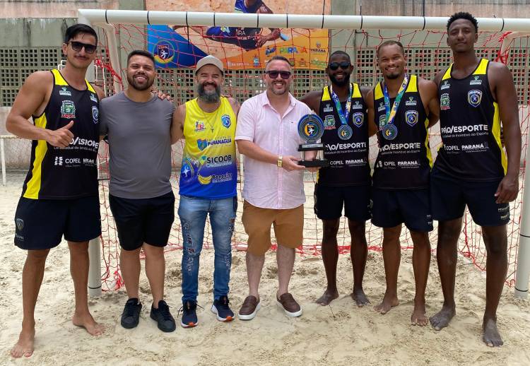 AHPA/SESPOR/SICOOB/Paranaguá é vice-campeã brasileira juvenil de handebol de praia e consolida sua força nacional
