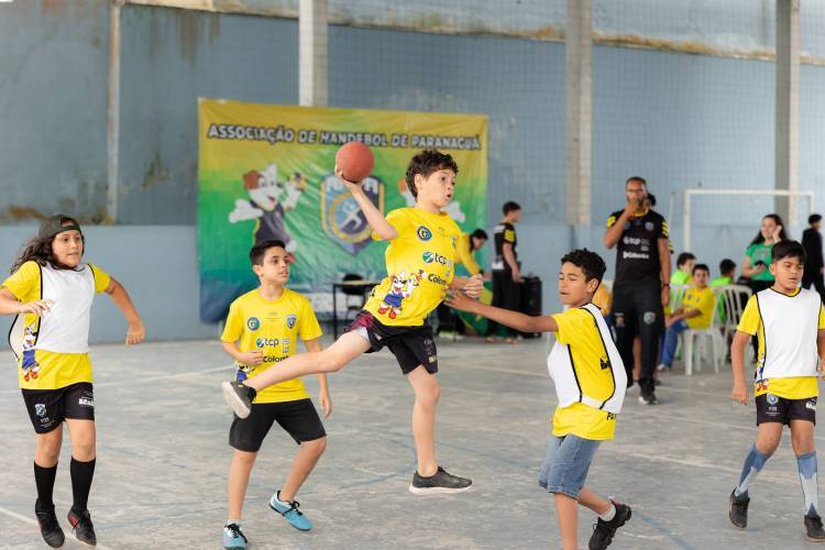 1ª Etapa das Olimpíadas Escolares de Mini-Handebol acontece nesta sexta-feira na Arena Albertina Salmon