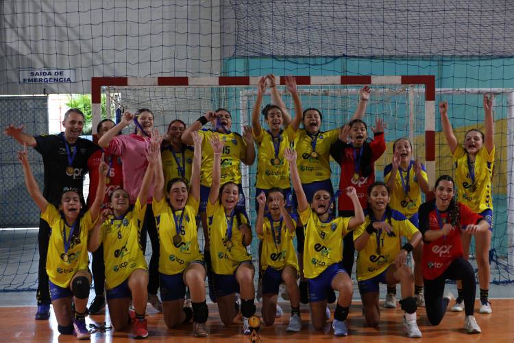 AHPA/SESPOR/SICOOB/Paranaguá conquista o título do Grand Prix Sub-14 Feminino de Handebol 2026