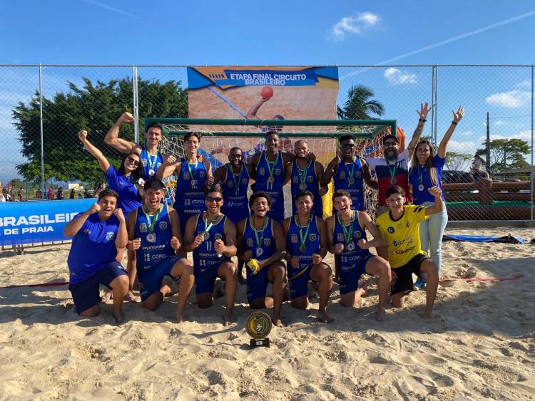 AHPA/SESPOR/SICOOB/Paranaguá conquista dois títulos e brilha na 2ª Etapa do Circuito Brasileiro de Handebol de Praia 2026