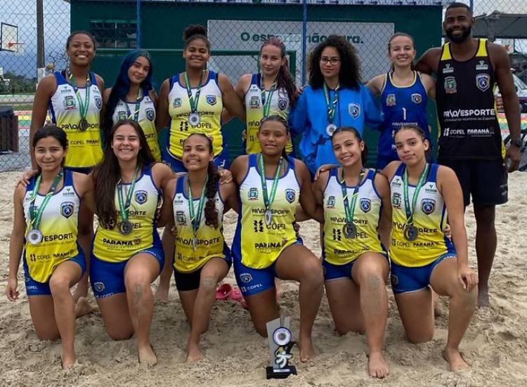 AHPA/SESPOR/SICOOB/Paranaguá conquista dois títulos e brilha na 2ª Etapa do Circuito Brasileiro de Handebol de Praia 2026