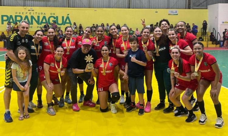 Handebol de Paranaguá conquista títulos feminino e masculino na fase Macrorregional dos Jogos Abertos do Paraná 2026